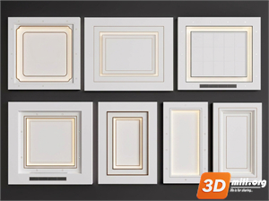 Ceiling Decoration Skp Files